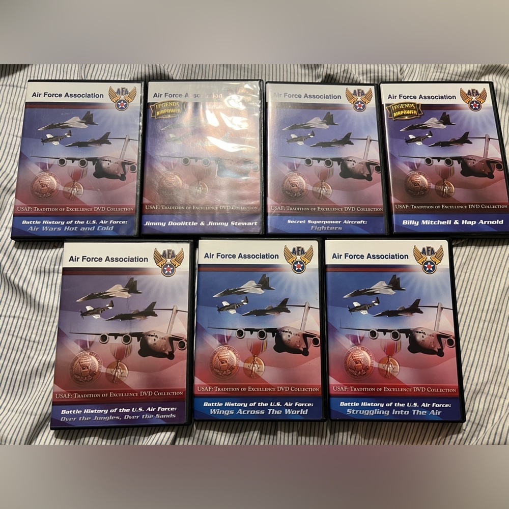 Set of 7 DVDs